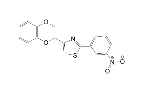 4-(2,3-dihydro-1,4-benzodioxin-2-yl)-2-(3-nitrophenyl)-1,3-thiazole