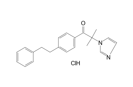 2-(imidazol-1-yl)-2-methyl-4'-phenethylpropiophenone, monohydrochloride