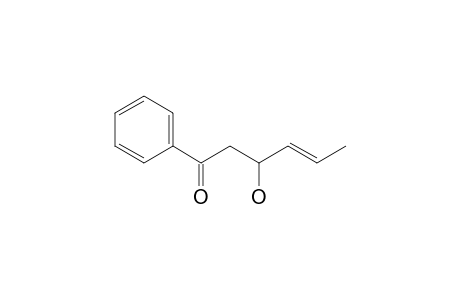 4-Hexen-1-one, 3-hydroxy-1-phenyl-, (E)-