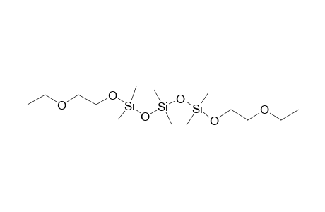 7,7,9,9,11,11-Hexamethyl-3,6,8,10,12,15-hexaoxa-7,9,11-trisilaheptadecane