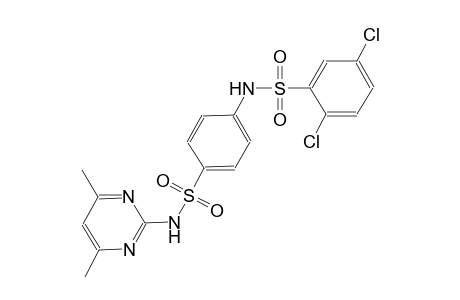 2,5-dichloro-N'-(4,6-dimethyl-2-pyrimidinyl)-N,4'-bi[benzenesulfonamide]
