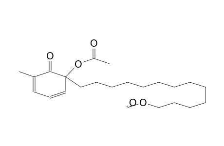 2,4-CYCLOHEXADIEN-1-ONE, 6-(ACETYLOXY)-6-[13-(FORMYLOXY)TRIDECYL]-2-METHYL-