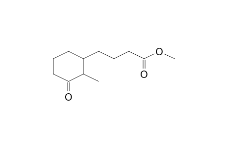 Methyl 4-(2-methyl-3-oxocyclohexyl)butanoate