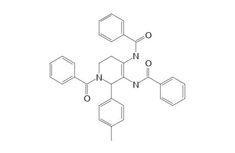 4,5-Dibenzamido-1-benzoyl-6-(4-methylphenyl)-1,2,3,6-tetrahydropyridine