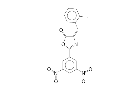 (4Z)-2-(3,5-Dinitrophenyl)-4-(2-methylbenzylidene)-1,3-oxazol-5(4H)-one