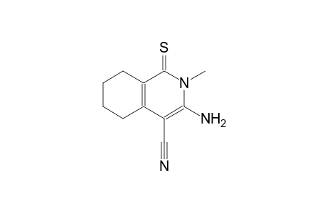 3-amino-2-methyl-1-thioxo-1,2,5,6,7,8-hexahydro-4-isoquinolinecarbonitrile