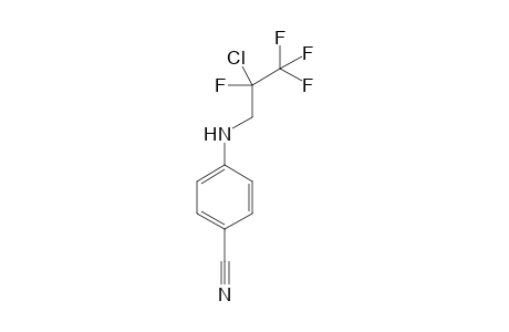 4-((2-Chloro-2,3,3,3-tetrafluoropropyl)amino)benzonitrile