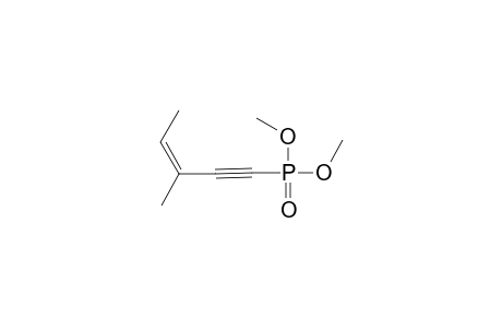 trans-(3-Methyl-3-penten-1-ynyl)phosphonic acid, dimethyl ester