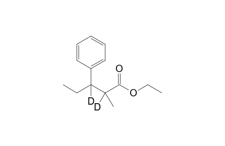 Ethyl 2,3-dideuterio-2-methyl-3-phenylpentanoate
