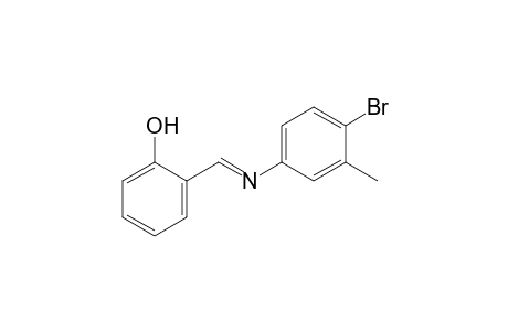 o-[N-(4-bromo-m-tolyl)formimidoyl]phenol