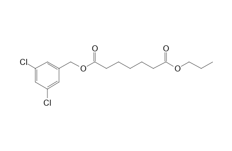 Pimelic acid, 3,5-dichlorobenzyl propyl ester