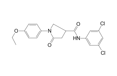 1-(4-Ethoxy-phenyl)-5-oxo-pyrrolidine-3-carboxylic acid (3,5-dichloro-phenyl)-amide