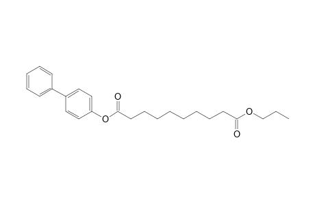 Sebacic acid, 4-phenylphenyl propyl ester