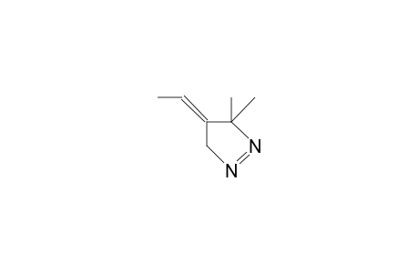 E-4-ETHYLIDEN-3,3-DIMETHYL-1-PYRAZOLIN