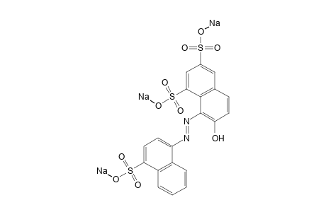 C.I. Acid Red 18, trisodium salt