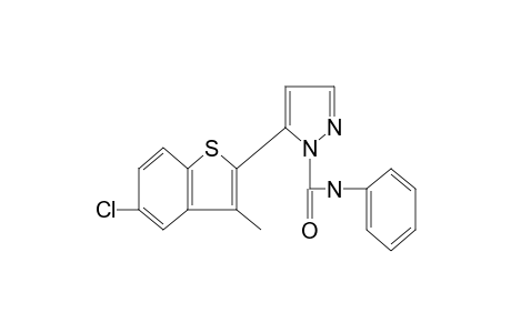 5-(5-chloro-3-methylbenzo[b]thien-2-yl)pyrazol-1-carboxanilide