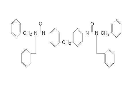 1,1'-(methylenedi-p-phenylene)bis[3,3-dibenzylurea]