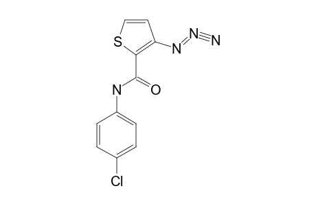 3-azido-4'-chloro-2-thiophenecarboxanilide