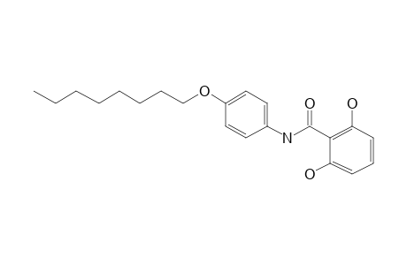 Benzamide, 2,6-dihydroxy-N-[4-(octyloxy)phenyl]-