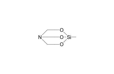 2,8,9-Trioxa-5-aza-1-silabicyclo[3.3.3]undecane, 1-methyl-