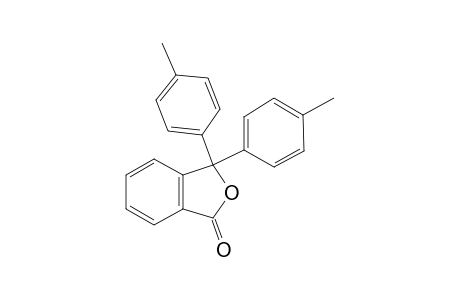 1(3H)-isobenzofuranone, 3,3-bis(4-methylphenyl)-