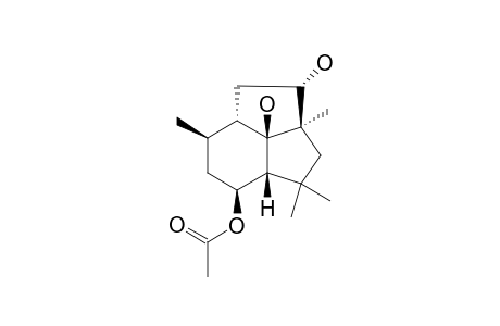 4.beta.Acetoxyprobotryane-9.beta.,15.alpha.-diol