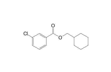 3-Chlorobenzoic acid, cyclohexylmethyl ester