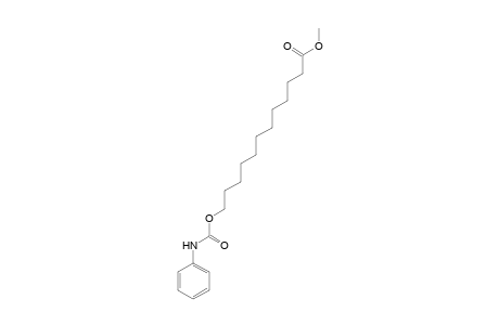 Phenylcarbamic acid, 11-Methoxycarbonylundecyl ester