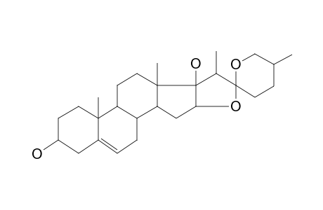 Spirost-5-en-3,17-diol