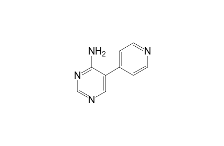 4-amino-5-(4-pyridyl)pyrimidine