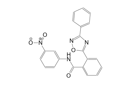 N-(3-nitrophenyl)-2-(3-phenyl-1,2,4-oxadiazol-5-yl)benzamide