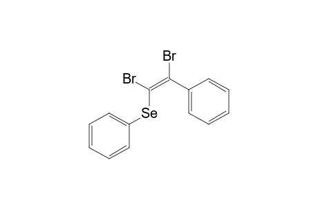 (E and Z)-1,2-Dibromo-2-phenyl-1-(phenylselenyl)ethene