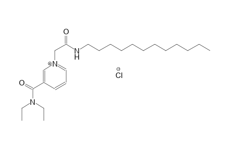 3-(diethylcarbamoyl)-1-[(dodecylcarbamoyl)methyl]pyridinium chloride