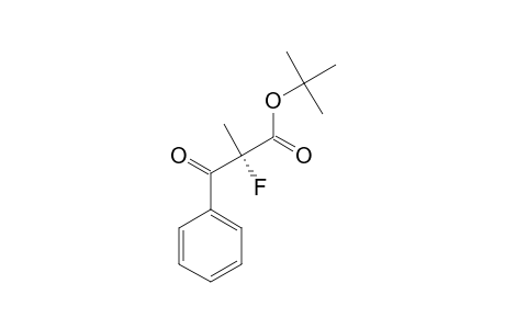 (R)-Tert.-butyl-2-fluoro-2-methyl-3-oxo-3-phenylpropionate