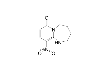 2,3,4,5-Tetrahydro-10-nitropyrido[1,2-a] [1,3]diazepin-7(1H)-one