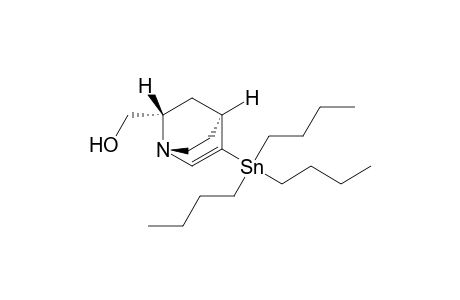 (1S,2S,4S)-2-Hydroxymethyl-5-tributylstannyl-1-azabicyclo[2.2.2]oct-5-ene