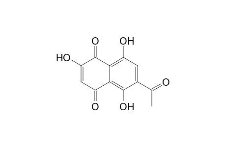 1,4-Naphthoquinone, 6-acetyl-2,5,8-trihydroxy-