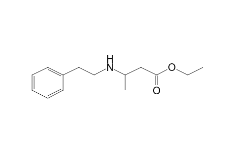 Butanoic acid, 3-[(2-phenylethyl)amino]-, ethyl ester