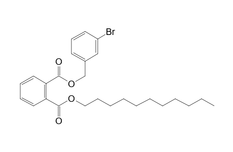 Phthalic acid, 3-bromobenzyl undecyl ester