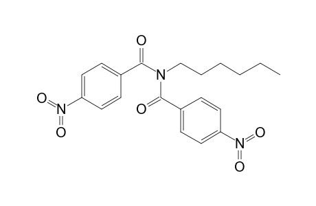 Benzamide, 4-nitro-N-(4-nitrobenzoyl)-N-hexyl-