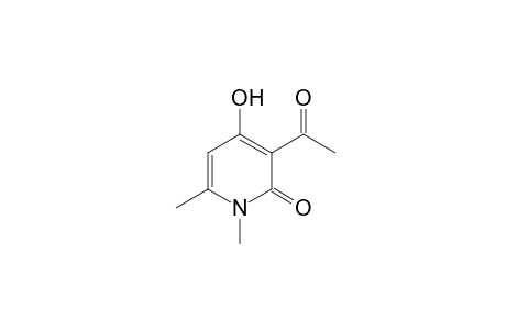 3-acetyl-1,6-dimethyl-4-hydroxy-2(1H)-pyridone