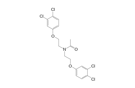 N,N-bis[2-(3,4-dichlorophenoxy)ethyl]acetamide