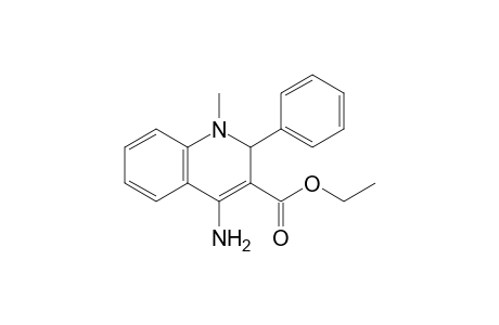 Ethyl 4-amino-1-methyl-2-phenyl-1,2-dihydro-3-quinolinecarboxylate