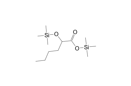 Hexanoic acid, 2-[(trimethylsilyl)oxy]-, trimethylsilyl ester