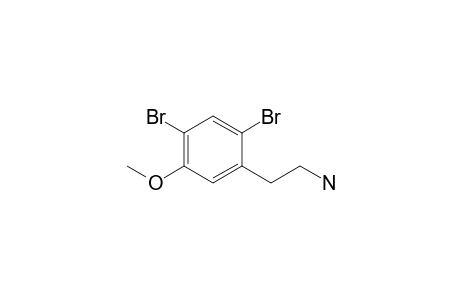 2-(2,4-Dibromo-5-methoxy-phenyl)ethanamine