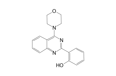 2-[4-(4-morpholinyl)-2-quinazolinyl]phenol