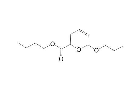 2H-Pyran-2-carboxylic acid, 3,6-dihydro-6-propoxy-, butyl ester
