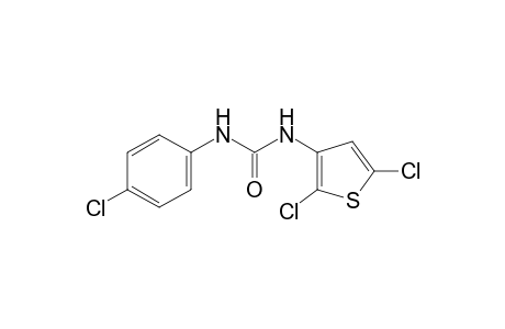 1-(p-chlorophenyl)-3-(2,5-dichloro-3-thienyl)urea