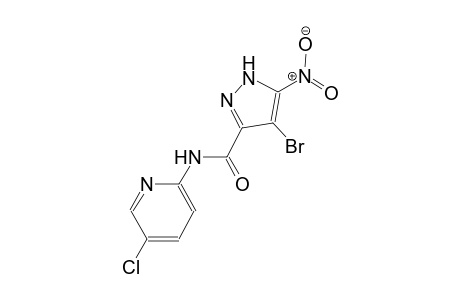 4-bromo-N-(5-chloro-2-pyridinyl)-5-nitro-1H-pyrazole-3-carboxamide