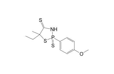 5-Ethyl-5-methyl-2-(p-methoxyphenyl)-1,3,2-thiazaphospholidine-2,4-dithione